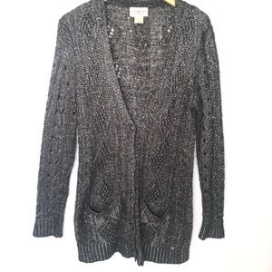 Denim & Supply Ralph Lauren Black Cardigan M